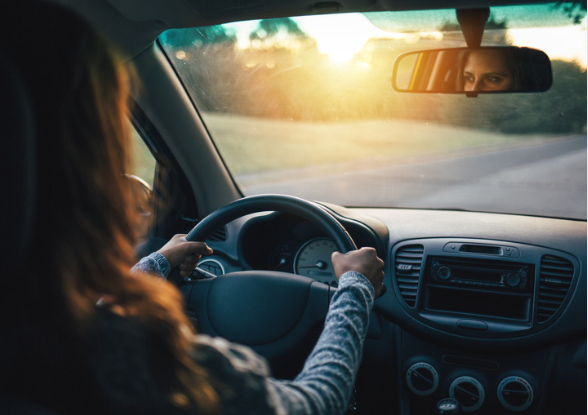 Girl Driving 