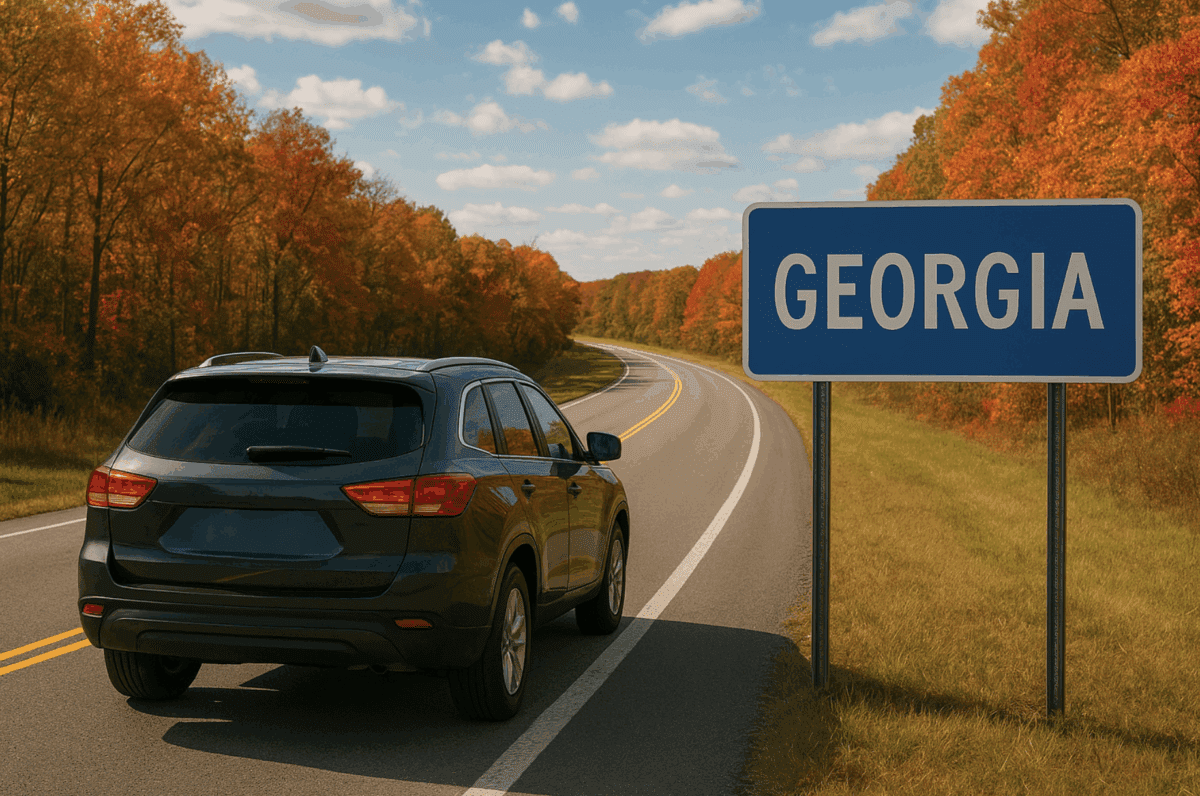 SUV Driving in Georgia Cars2Charities