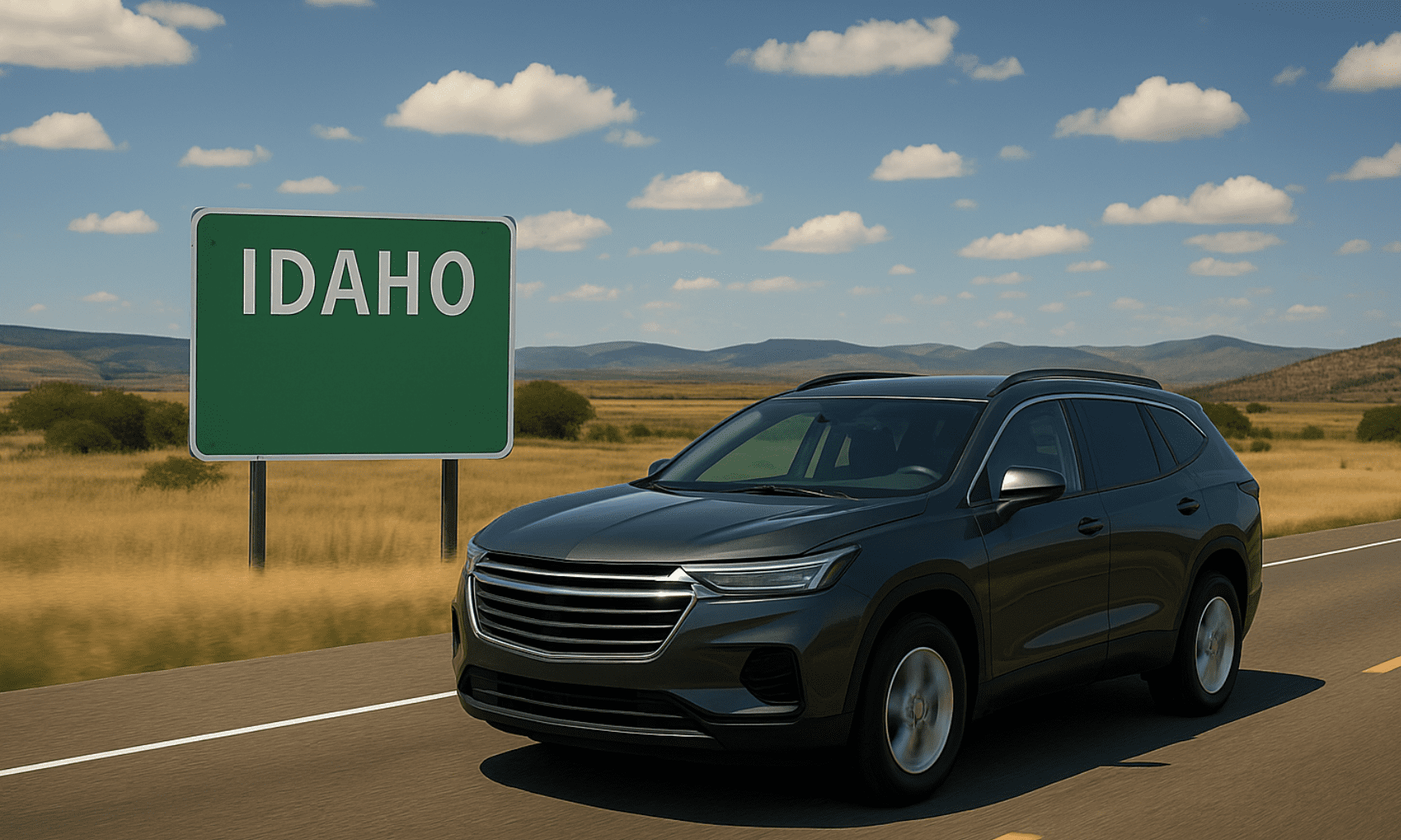 Car Driving in Idaho