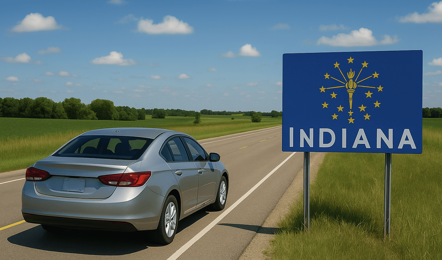 Car Driving in Indiana