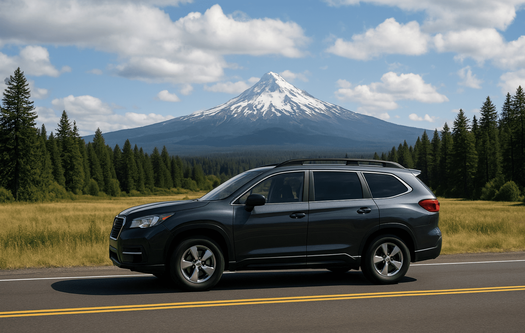 Car Driving in Oregon