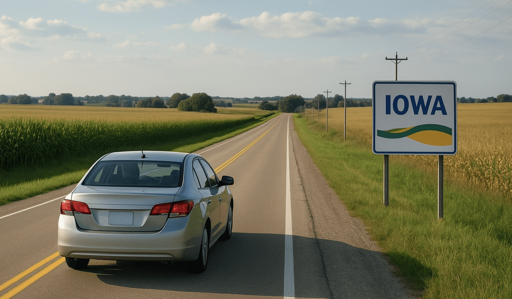 Car Driving in Iowa