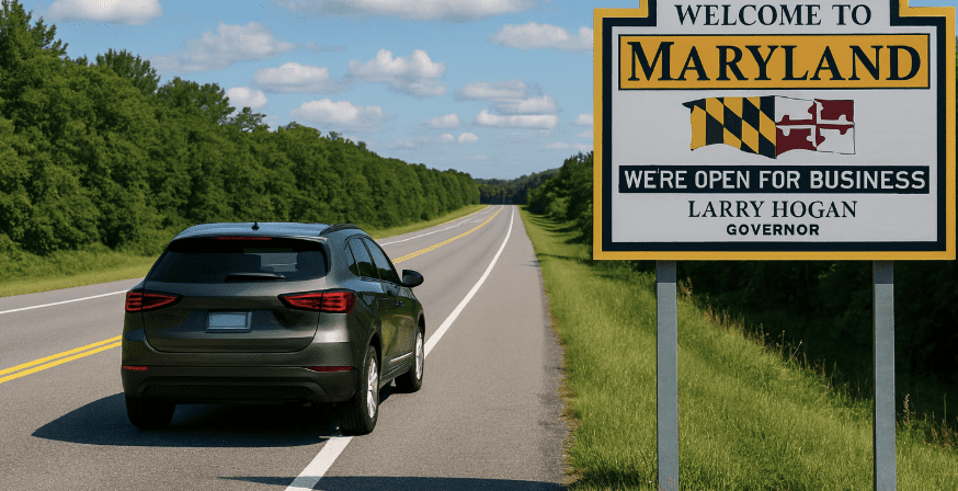 Car Driving in Maryland Cars2Charities