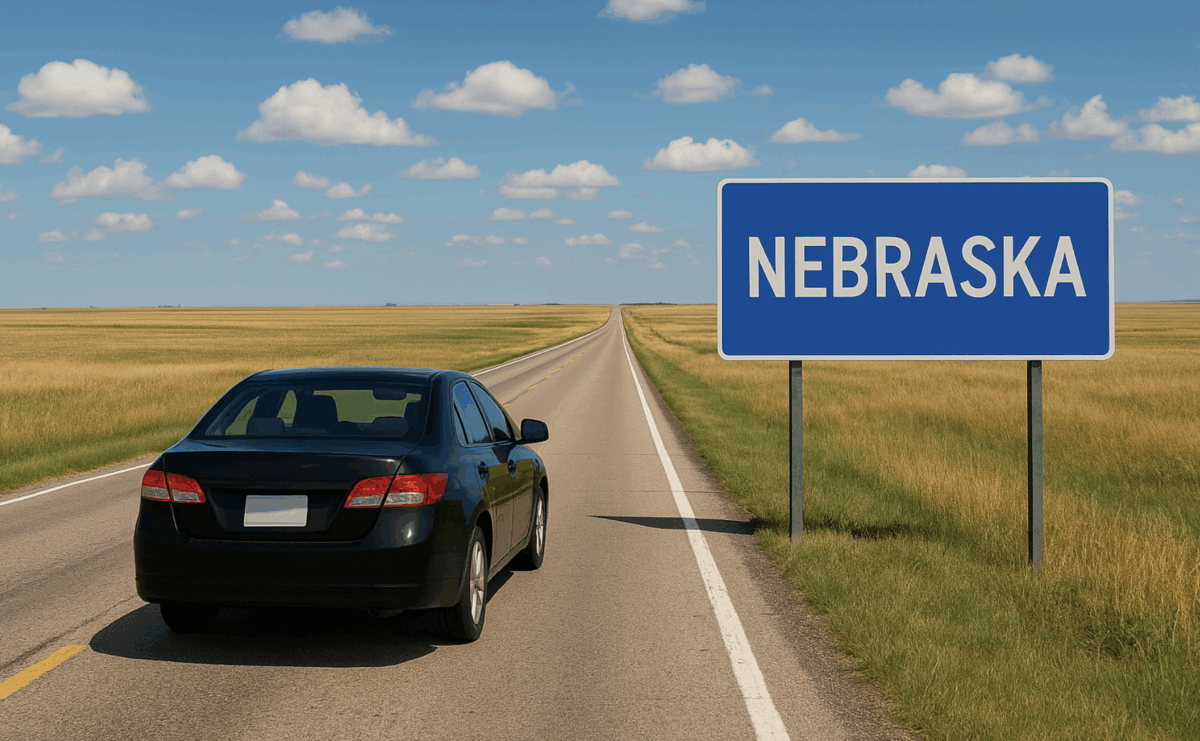 Car Driving in Nebraska