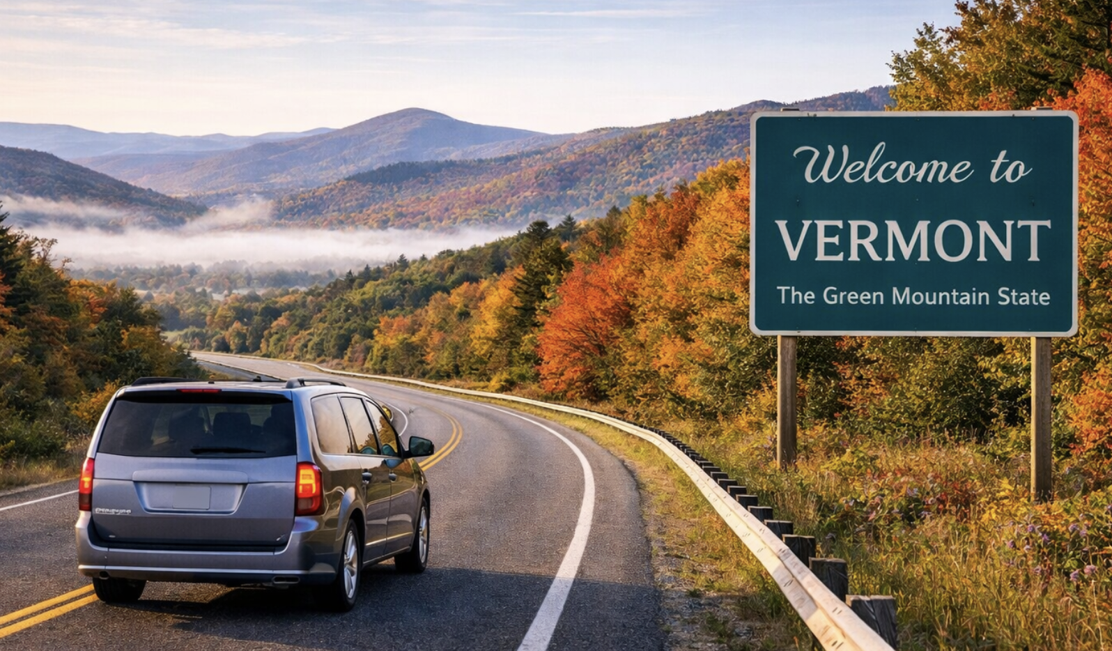 Car Driving in Vermont Cars2Charities