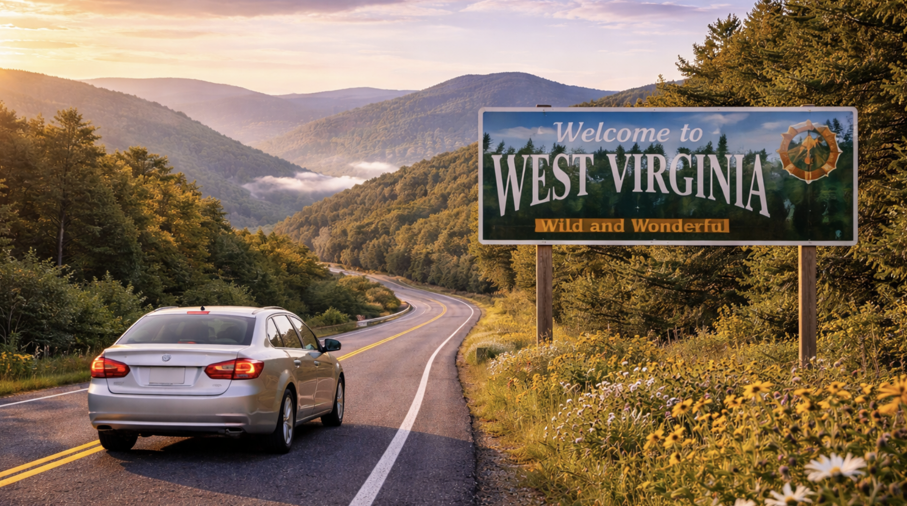 Car Driving in West Virginia Cars2Charities