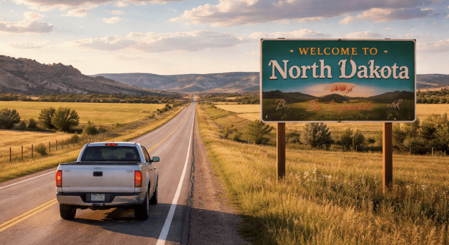 Truck Driving in North Dakota Cars2Charities